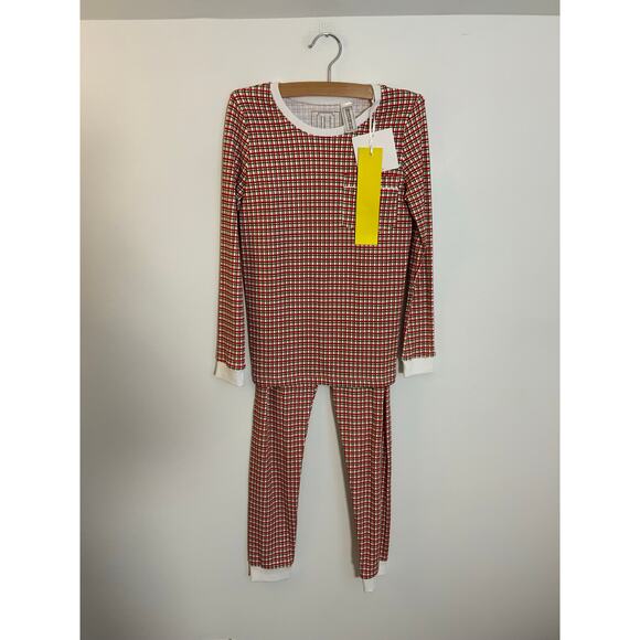 Lila + Hayes Bradford Pajama Set - Holiday Plaid NWT size 8 - Picture 2 of 5